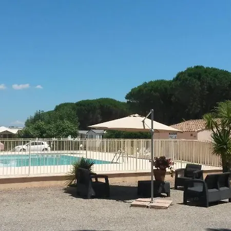 Mobil-home Avec Climatisation Et Animaux Admis - 4 Pers. - Api-1-52-2999 营地
