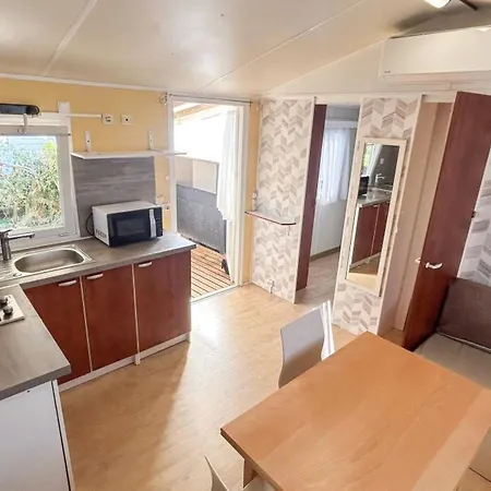 Mobil-home Avec Climatisation Et Animaux Admis - 4 Pers. - Api-1-52-2999 营地